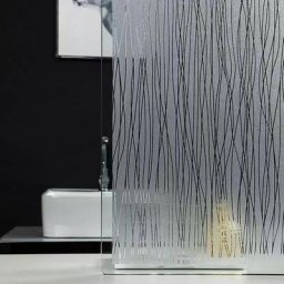 Film de Protection pour Fenêtre Givrée Non Adhésif PerfecGlass couvrant Opaque Eau Claire pour