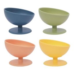 Plats pour animaux de compagnie bol unique pour chats petit bol de nourriture et d'eau mangeoire