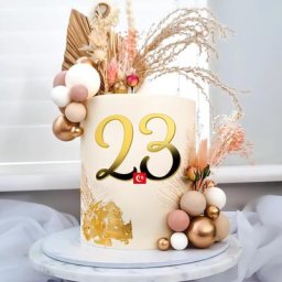 Garniture de Gâteau en Forme de Chiffres de 0 à 9 en Acrylique localité Décorations de