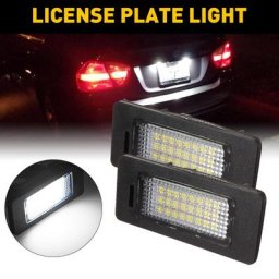 Enquêter de plaque d'immatriculation arrière à LED Free Brave BMW Série 1 Série 3 Série 5 E90