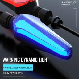 Clignotant LED de moto feux lumineux pour Honda CHRISHA Kawasaki Suzuki BMW Triumph KTM
