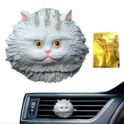 Réinitialisation de sortie de climatisation de voiture chat mignon aromathérapie diffuseur