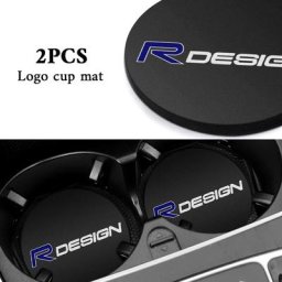 R Design Danemark ges Car Water Cup Holder Mats Co84 Anti-ald Pad Volvo xc60 v60 s60 v40 v50 s40