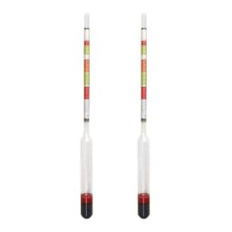 Hydromètre à Triple échelle 2 pièces/ensemble auto-brassage mesure du sucre du vin de l'alcool