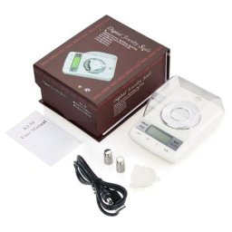 Balance Numérique LCD de Haute Précision pour Bijoux Carat Électronique en Poudre 0.001g 50g