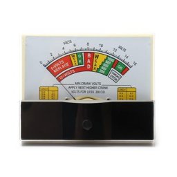 Voltmètre de batterie 44L1 DC16V indicateur de capacité de batterie compteur de tension pour la