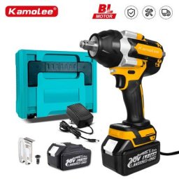 Kamolee – clé à chocs électrique sans fil DTW700 outil électrique de 1/2 pouces pour batterie 18V