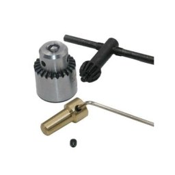 Micro mandrins de perçage serrage de la mâchoire du moteur 0.3-4mm broche montée sur cône avec clé