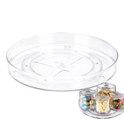Réfrigérateur antidérapant à disque distant T1 rotatif table à manger armoire épices rond