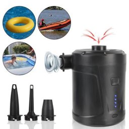Gonfleur à batterie Rechargeable USB anneau de natation canapé gonflable compresseur d'air pompe