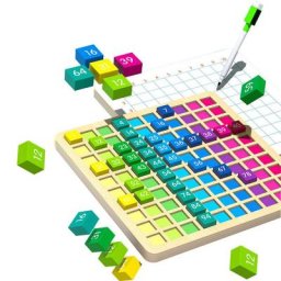 Tableau de Multiextrêmes des Mathématiques Montessori Jeu de Société pour Enfant Comptage