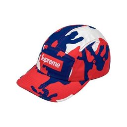 Supreme Casquette en serge à effet délavé