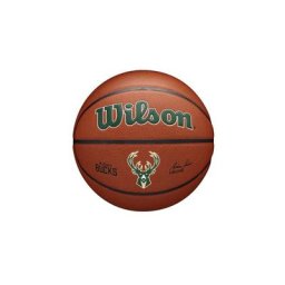 Ballon de basket composite de l'équipe NBA Milwaukee Bucks - Taille 7 - unisexe Taille: 7