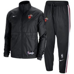 Survêtement Miami Heat Nike City Edition - Noir/Blanc/Rouge - Homme - Homme Taille: XL