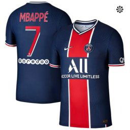 Maillot Paris Saint-Germain Domicile Vapor 20/21 avec flocage Mbappé 7