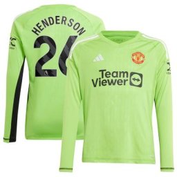 Maillot de gardien de but Manchester United Domicile 2023-24 - Enfant avec flocage Butland 31
