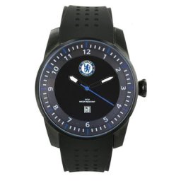 Montre sport Chelsea avec bracelet en silicone - Noir