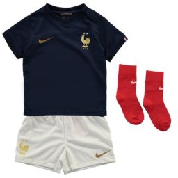 Mini Kit France Domicile 2022/2023 Bleu/Blanc Bébé