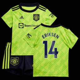 Baby troisième tenue Manchester United 2022-23 avec flocage Eriksen 14