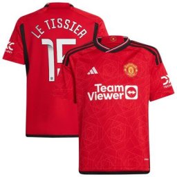 Maillot Domicile Manchester United WSL 2023-24 - Enfant avec flocage Le Tissier 15
