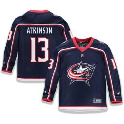 Columbus Blue Jackets Replica Home Jersey - Cam Atkinson - Youth