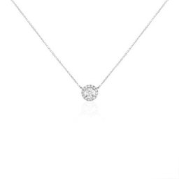Collier Or Blanc Cadence Diamants