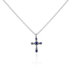 Collier Argent Blanc Aleksei