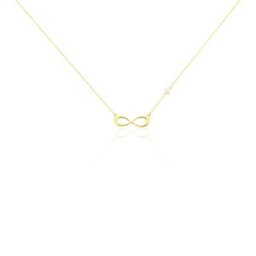 Collier Illenia Or Jaune Perle De Culture