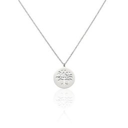 Collier Acier Blanc Ganet