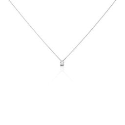 Collier Elfa Or Blanc Diamant