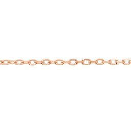 Chaîne Igoa Maille Forçat Diamantee Or Rose