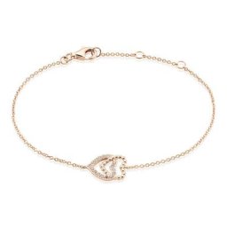 Bracelet Ottavia Argent Rose Oxyde De Zirconium