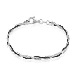 Bracelet Eira Argent Bicolore