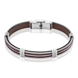 Bracelet Francois Acier Blanc