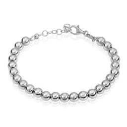 Bracelet Ciska Argent Blanc