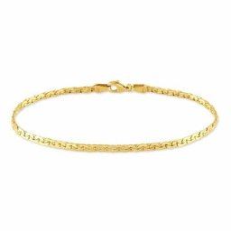 Bracelet Ivy Maille Haricot Or Jaune