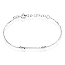 Bracelet Eucleia Argent Blanc