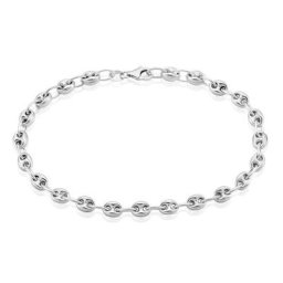 Bracelet Maille Argent Carrus