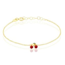 Bracelet Cherry Cerise Or Jaune