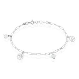 Bracelet Taola Argent Blanc