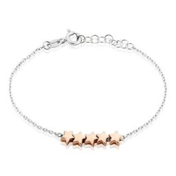Bracelet Argent Bicolore Manya
