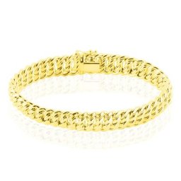 Bracelet Jimmy Maille Americaine Or Jaune