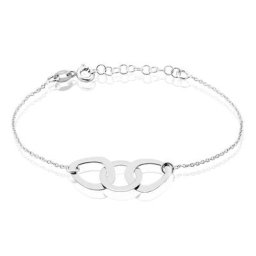 Bracelet Joy Argent Blanc