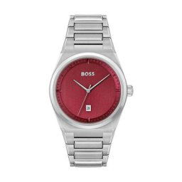 Montre Boss Steer Rouge
