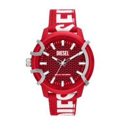 Montre Diesel Fossil Griffed Rouge