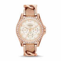 Montre Fossil Riley Beige