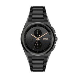 Montre Boss steer Chrono Noir