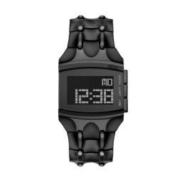 Montre Diesel Croco Digi Argenté