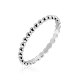 Bague Joaninha Argent Blanc