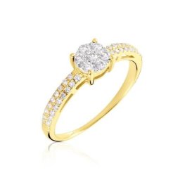 Bague Or Jaune Julia Diamants